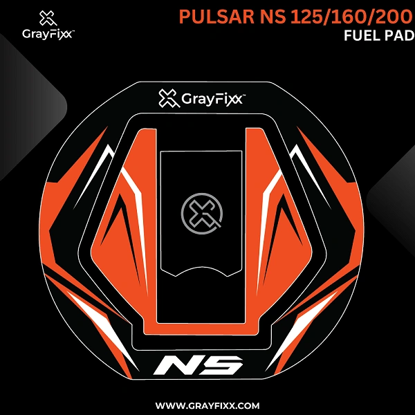 Pulsar NS 125/160/200 Fuel Pad | Premium 3D Gel Fuel Pad, Pack of 1